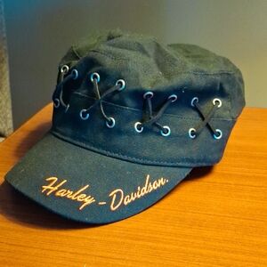 Harley-Davidson Black Cap with Embroidered Logo